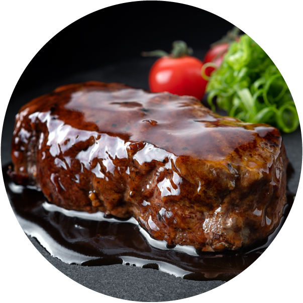 Yamasa USA Steak with Teriyaki Sauce